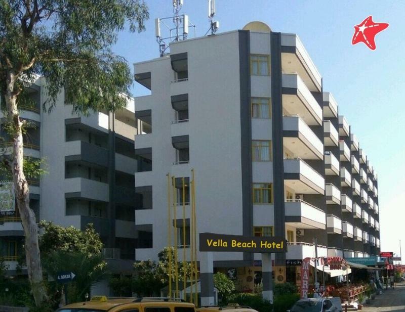 Vella Beach Hotel Tosmur ภายนอก รูปภาพ